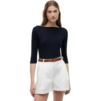 Tommy Hilfiger New Cody Slim 3/4-arm T-Shirt Nos Desert Sky XS