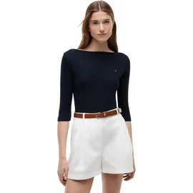 Tommy Hilfiger New Cody Slim 3/4-arm T-Shirt Nos Desert Sky XS