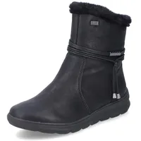 Rieker Damen Ankle Boots Z0070, Frauen Stiefeletten, lose Einlage, wasserabweisend, riekerTEX,Kurzstiefel,uebergangsschuhe,schwarz (00),43 EU / 9 UK - 43 EU