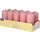 Papstar Stumpenkerze 9 x 4 cm 10 St. altrosa