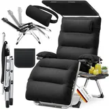 Kesser Sonnenliege 200 x 65 x 22 cm Schwarz