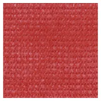 vidaXL Balkon-Sichtschutz Rot 75x600 cm HDPE