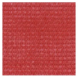 vidaXL Balkon-Sichtschutz Rot 75x600 cm HDPE