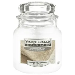 Yankee Candle Home Inspiration Duftkerze White Linen& Lace 340G