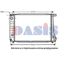 AKS DASIS Kühler, Motorkühlung