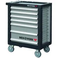 M@W Profi Werkstattwagen mit 7 Schubladen leer - Premium Stauraum-Organisation von MEN@WORK