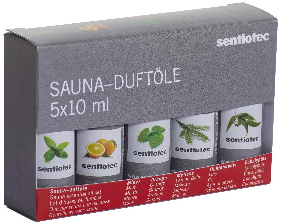 Sentiotec Saunadüfte | A-508-B | 5er-Set