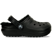 Crocs Classic Lined Clog T, Black/Black, 10 UK Child