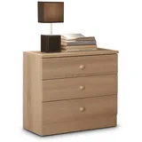 bv-vertrieb Schlafzimmer-Set Seniorenbett Komfortbett Nachtkonsole Eiche sonoma dekor, (1-tlg), Eiche sonoma dekor beige