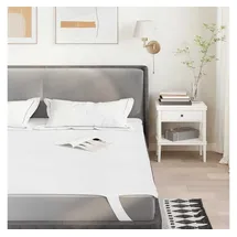 vidaXL Matratzenschoner Wasserdicht 180 x 220 cm Weiß