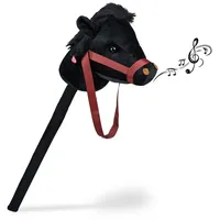 Relaxdays Steckenpferd mit Sound,