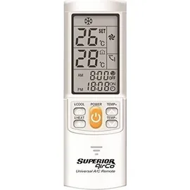 SUPERIOR ELECTRONICS AirCo PLUS - Universelle Fernbedienung für Klimaanlagen White, SUPCU001