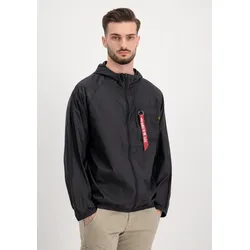 Bomberjacke ALPHA INDUSTRIES "Alpha Industries Men - Outdoor Jackets Superlight Utility Jacket", Herren, Gr. L, schwarz, Obermaterial: 100% Nylon, Jacken