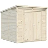 Palmako Gartenhaus Elias 2,28 x 1,33 m Natur
