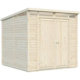 Palmako Gartenhaus Elias 2,28 x 1,33 m Natur
