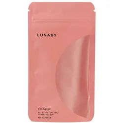 Lunary Folsäure (Folat) Boost Quatrefolic® - bioaktiv, 60 Kapseln Weichkapseln St