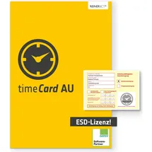 Reiner SCT timeCard AU ESD 1 Lizenz Win