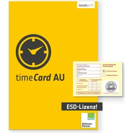 Reiner SCT timeCard AU ESD 1 Lizenz Win