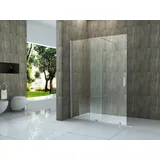 Alphabad TUTTO Walk-In-Dusche mit Schiebetür 140 x 200 cm weiß