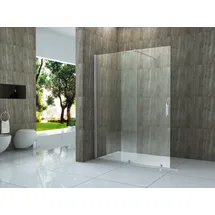 Alphabad TUTTO Walk-In-Dusche mit Schiebetür 140 x 200 cm weiß