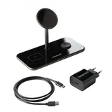 Intenso 3in1 Magnetic Wireless Charger MB13 schwarz