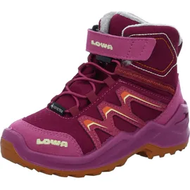 Lowa Maddox Warm GTX Mid Kinder Beere/Orange 37