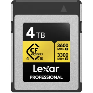 Lexar CFExpress Professional Type B 4.0 Gold - 3600MB/s 4 TB