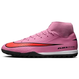 Nike ZM Superfly 10 Academy TF für Herren Fussball-Hartplatzschuhe MAGIC FLAMINGO/BLACK-TOTAL CRIMSON, 39