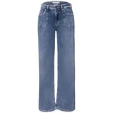 STREET ONE Wide Leg Jeans Light Blue Authentic 27 - 27W / 30L