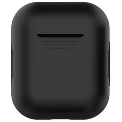 Deltaco AirPods Silikonhülle Schwarz