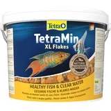 Tetra TetraMin XL Flakes - Fischfutter in Flockenform für größere Zierfische, ausgewogene Mischung für gesunde Fische und klares Wasser, 10 L Eimer