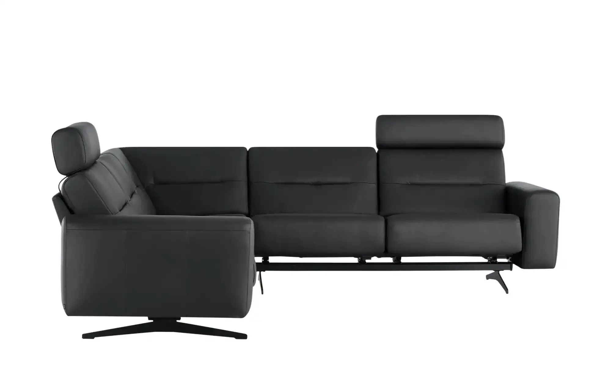 Stressless Ecksofa  Stella ¦ schwarz ¦ Maße (cm): B: 288 H: 78 T: 258