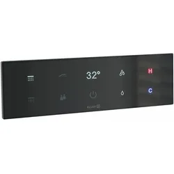 -TouchTronic Elektronisches UP-THM Touch Display Schwarz