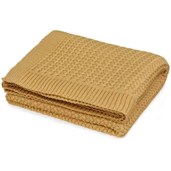 Cam Cam Copenhagen - Harper Strick Babydecke, honey