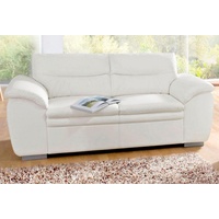 2-Sitzer COTTA "Leandra" Sofas Gr. B/H/T: 185 cm x 88 cm x 90 cm, Kunstleder SOFTLUX, weiß (altweiß) 2-Sitzer Sofas