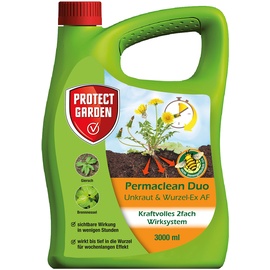 Protect Garden Permaclean Duo Unkraut & Wurzel-Ex Anwendungsfertiger Nachfüller 3 l