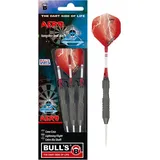 BULL'S Aero Steel Dart, Schwarz, 23g