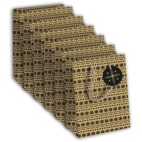 Clairefontaine 6x Tanit, Kraft braun, Tasche M (21,5x10,2x25,3 cm),