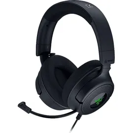 Razer Kraken V4 X Kabelgebundenes Gaming-Headset powered by Razer ChromaTM RGB Over-ear Gaming Headset Schwarz