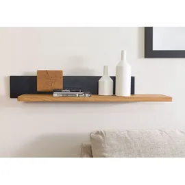 Massivmoebel24 Wandregal 110 x 20 x 20 cm Beige