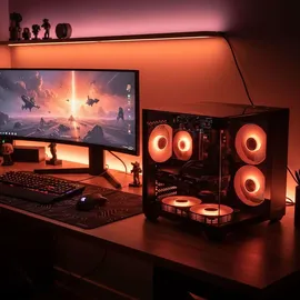 nca the pc store Gaming-PC Triorama 12 Kerner 2023 32 GB RAM 500 GB SSD RTX 5060 Win 11 Pro
