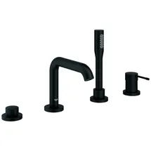 Grohe Essence 4-Loch-Einhand-Wannenkombination Phantom Black