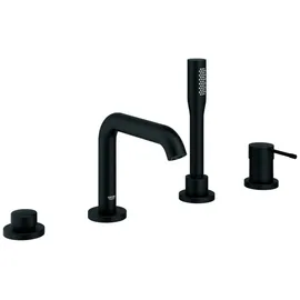 Grohe Essence 4-Loch-Einhand-Wannenkombination Phantom Black