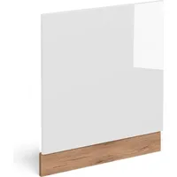 Vicco Geschirrspülerfront Blende Küchenzeile R-Line 60 cm Goldkraft Weiß