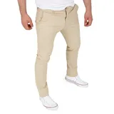 WOTEGA Chinohose Glenn in Beige | Gr.: W29/L32