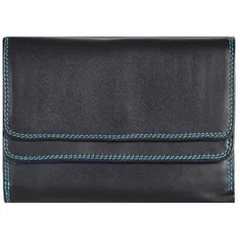 MyWalit Double Flap Geldbörse Damen schwarz