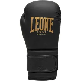Leone1947 Leone, Boxhandschuhe Schwarz/Gold GN059D Schwarz/Gold 16 oz One Size)