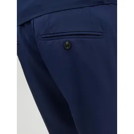 Jack & Jones PlusSize Anzug "JPRFRANCO SUIT NOOS PLS", Herren, Gr. 68, N-Gr, blau (medieval blau), Web, Obermaterial: 78% Polyester, Viskose, 5% Elasthan, JACK & JONES PLUSSIZE, unifarben, slim fit, Anzüge, aus Polyester, Viskose und Elasthan, Slim Fit Passform, pflegeleicht