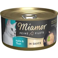 Finnern Miamor Feine Filets Huhn & Thunfisch in Soße