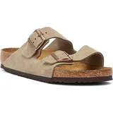 Birkenstock Arizona Weichbettung Veloursleder taupe 44